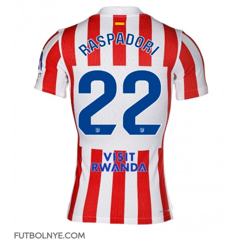 Camiseta Atletico Madrid Giacomo Raspadori #22 Primera Equipación 2025-26 manga corta